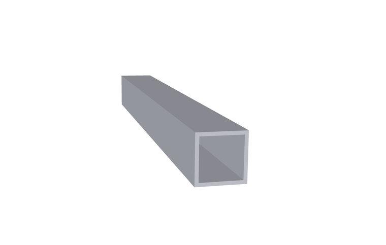 20 mm firkant Aluminiums profil