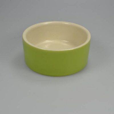 Foderskål keramik 175 ml Grøn | Randers volieren