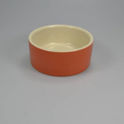 Foderskål keramik 175 ml Orange | Randers volieren