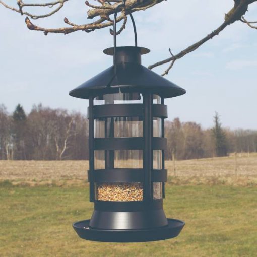 Fuglefoderautomat med LED lys | Randers volieren