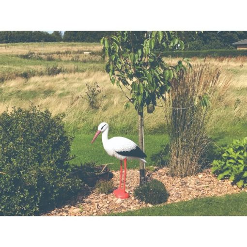 Stork - Plast Højde 78 cm | Randers volieren