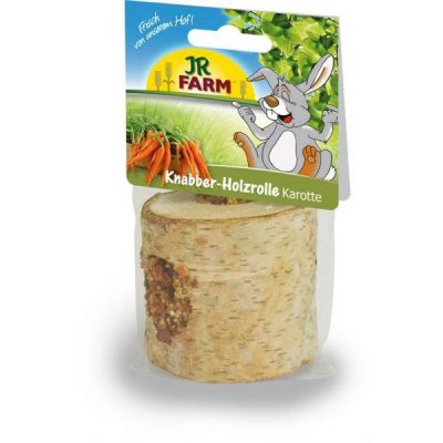 JR Farm Snack Trærulle Gulerod 150g | Randers volieren