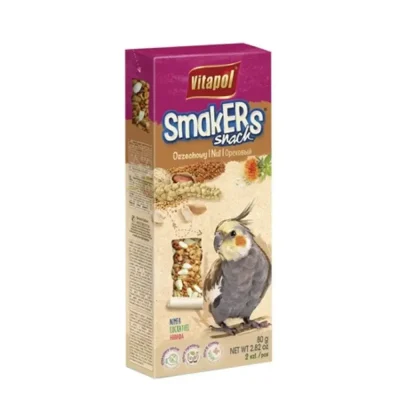 Smakers - Parakit nødder 2 stk. Randers Volieren