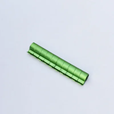 Alu ring 5 mm Grøn | Randers Volieren