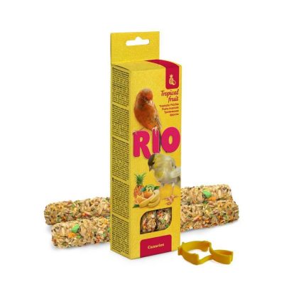 RIO Sticks m. tropisk frugt, kanarie | Randers Volieren